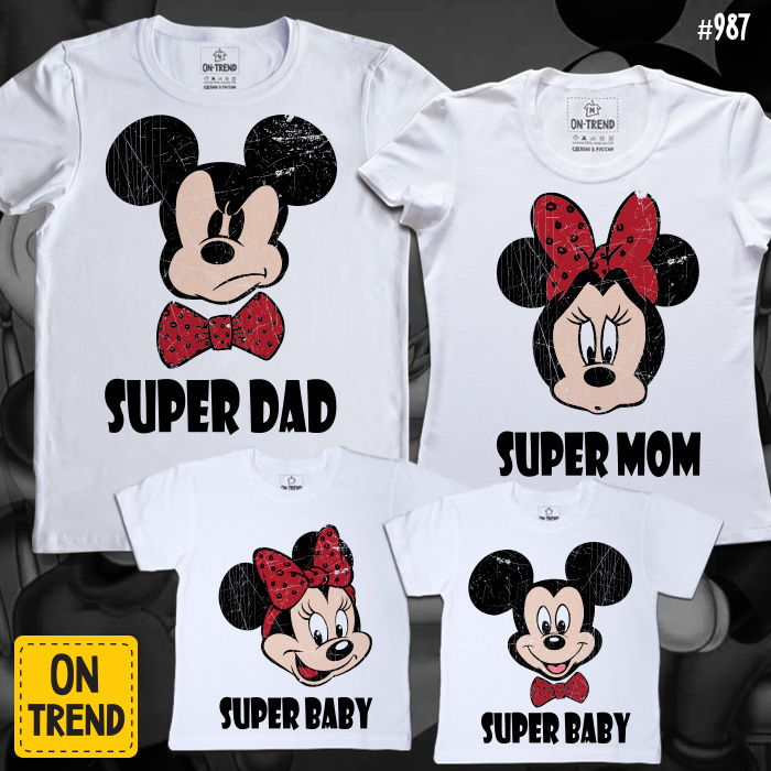 картинка Семейные футболки "Супер Семья" от магазина  ON-TREND