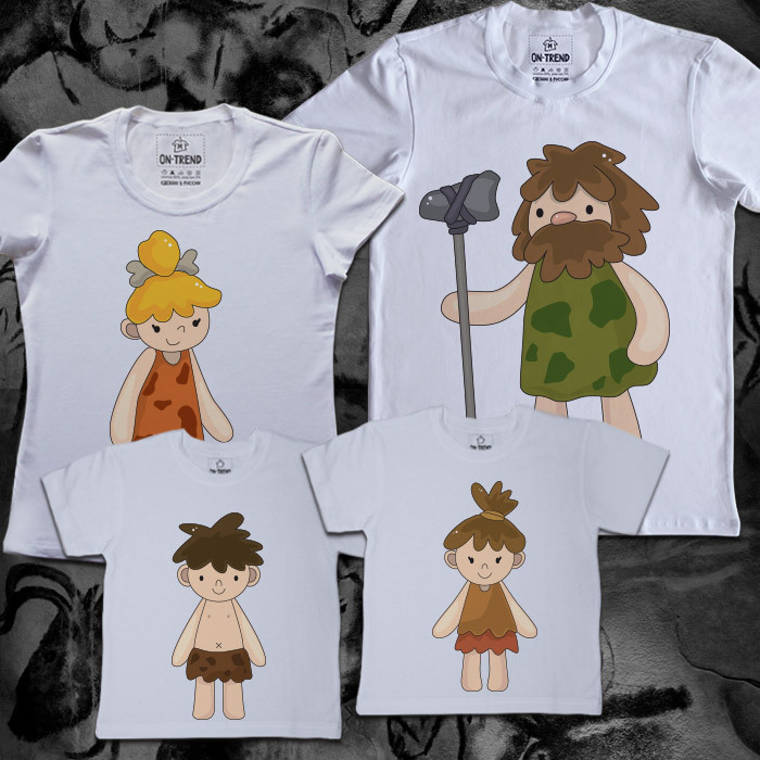 картинка Семейные футболки "Давным-давно" от магазина  ON-TREND