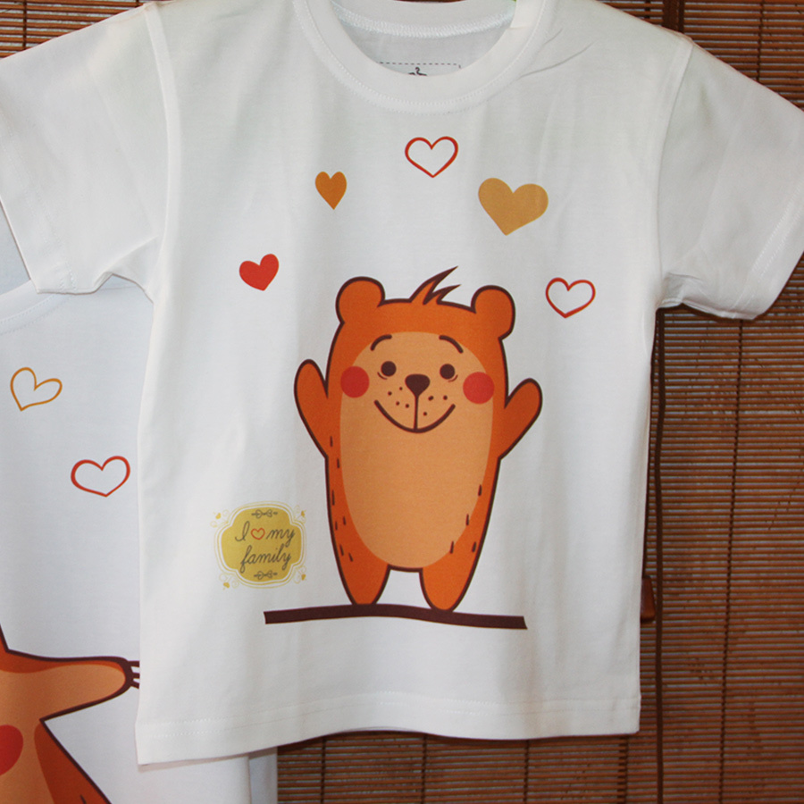 картинка Семейные футболки "I love My Family" от магазина  ON-TREND