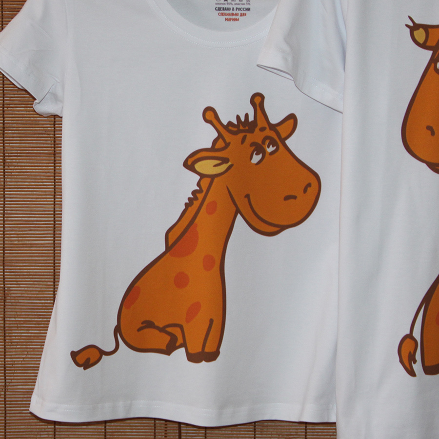 картинка Семейные футболки "Жирафушки" от магазина  ON-TREND