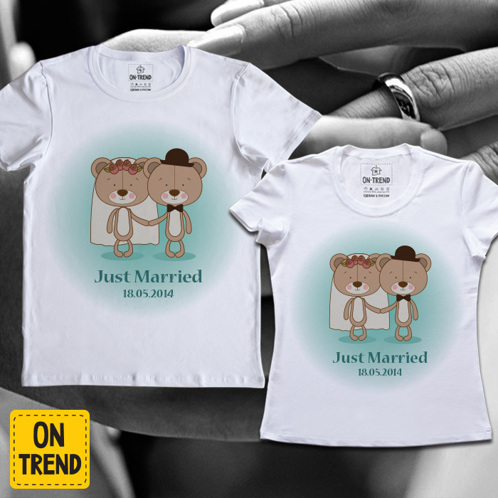 картинка Парные футболки "Плюшевая Парочка" от магазина  ON-TREND