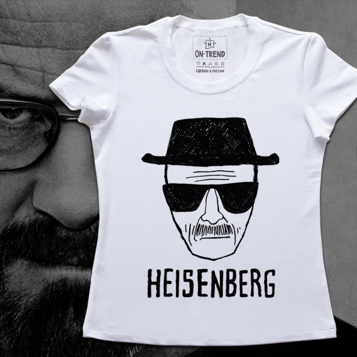 картинка Женская футболка "Нeisenberg" от магазина  ON-TREND