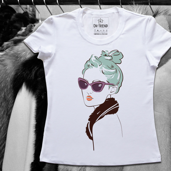 картинка Женская футболка "Леди" от магазина  ON-TREND