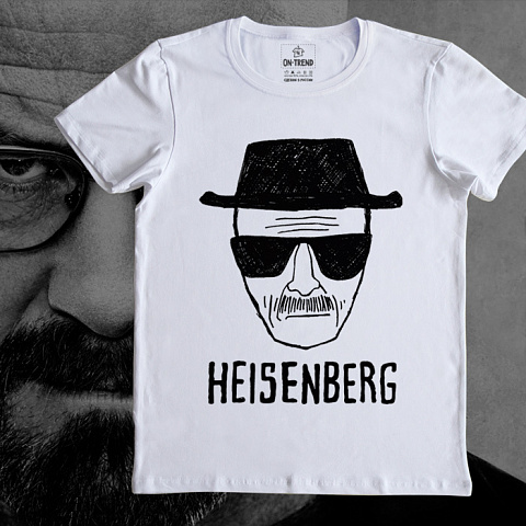 картинка Мужская футболка "Нeisenberg" магазин  ON-TREND являющийся производителем одежды из хлопка высшего качества
