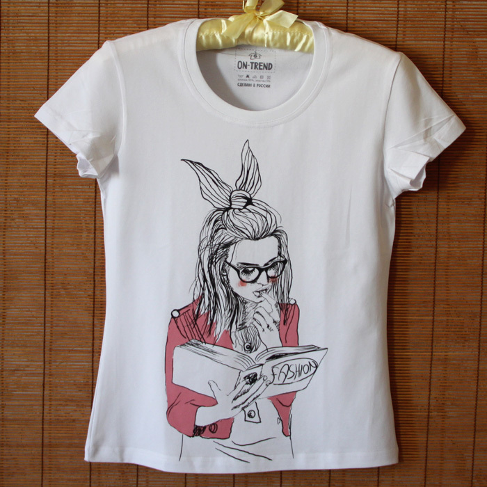 картинка Женская футболка "Модница" от магазина  ON-TREND