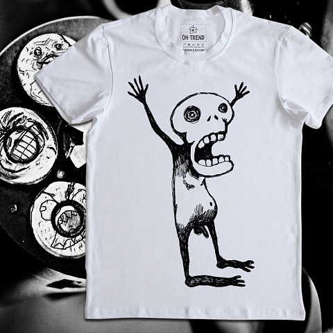картинка Мужская футболка "Мем" магазин  ON-TREND являющийся производителем одежды из хлопка высшего качества