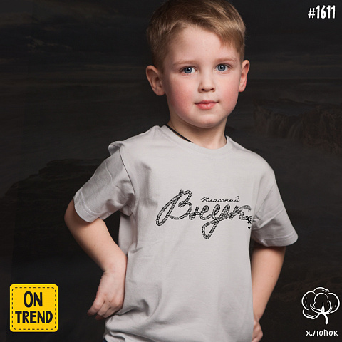 картинка Детская футболка "Классный внук" магазин  ON-TREND являющийся производителем одежды из хлопка высшего качества